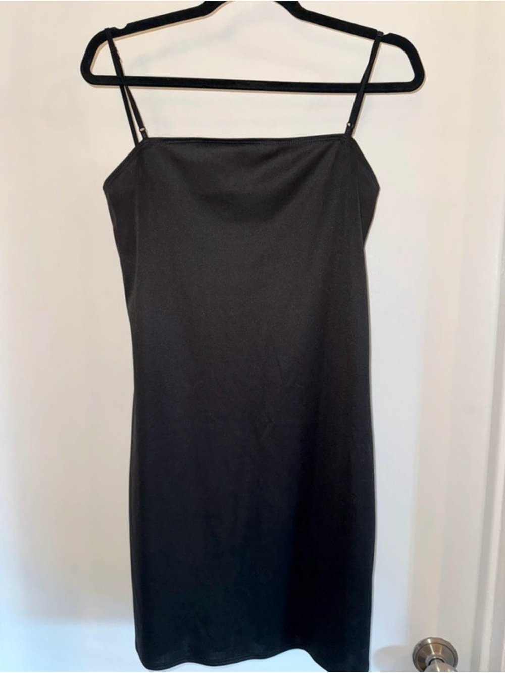 Laundry By Shelli Segal Black Spaghetti Strap Mini Dress